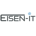 Eisen-IT – IT-Service & Digitalisierung aus Schwäbisch Gmünd bei Stuttgart Logo von Eisen-IT, IT-Dienstleister aus Schwäbisch Gmünd in der Region Stuttgart, mit stilisiertem Schriftzug und blauer Pixelstruktur.